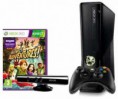 XBOX 360 KIT C/ CONSOLE + CONTROLE + KINECT + JOGO ADVENTURE 